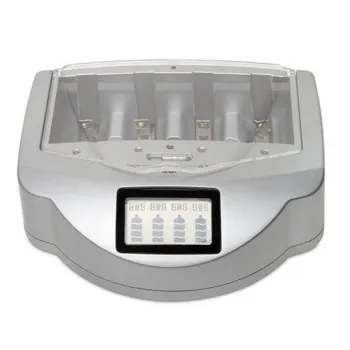 Ni-mh / Ni-cd / Alkaline Battery Recharger With Five Adjustable Battery Bays