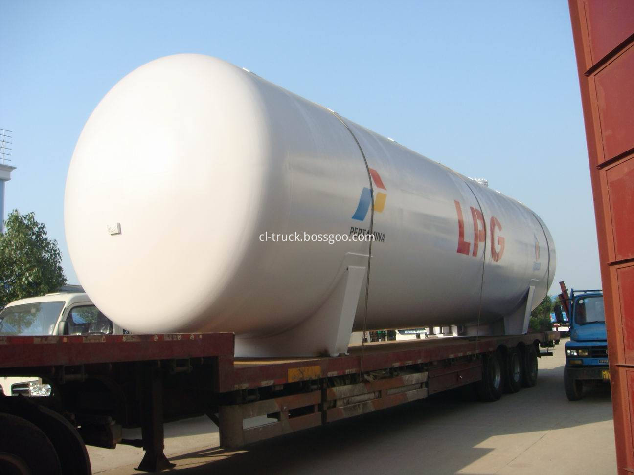 LPG Gas Tank Truck