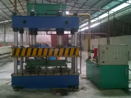 Metal stone roofing tile making machine