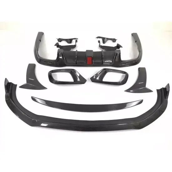 High Quality BS Style Carbon Fiber Kit for W222 S63 - Hot Sale Front Lip, Rear Diffuser, Spoiler
