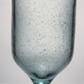 長い茎の緑の泡のリサイクルゴブレットワイングラス