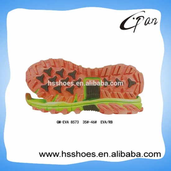 New styles eva rubber shoe soles jinjiang china
