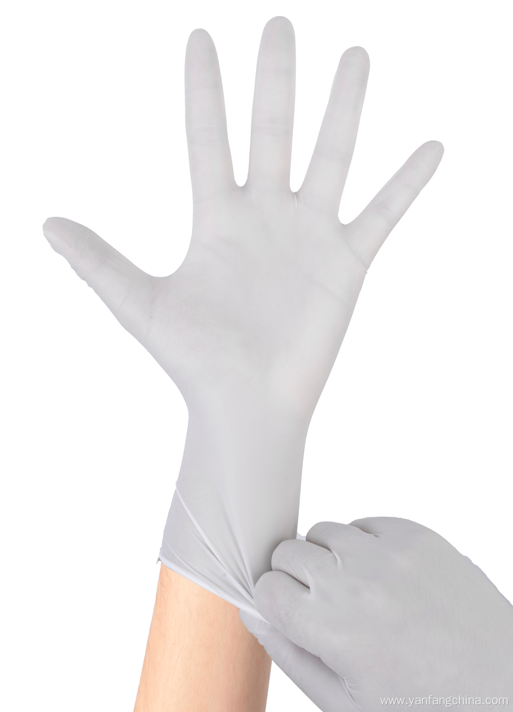 Textured Fingertips Powder Free Exam Nitrile Gloves