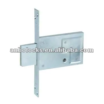with cross key cylinder lock body