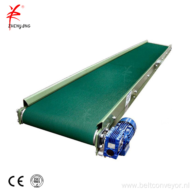 Industrial idler roller  horizontal light belt conveyor