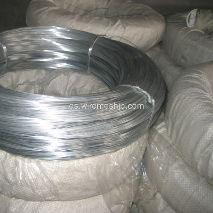 Alambre de hierro electrogalvanizado BWG20