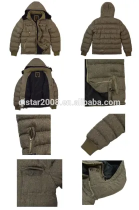 men's professional jacket blended fabric manufacturer brand jacket