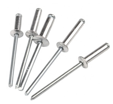 Stainless Steel Pull Rivets: Open Core, Pan Head & Round Head Rivets for Wholesale