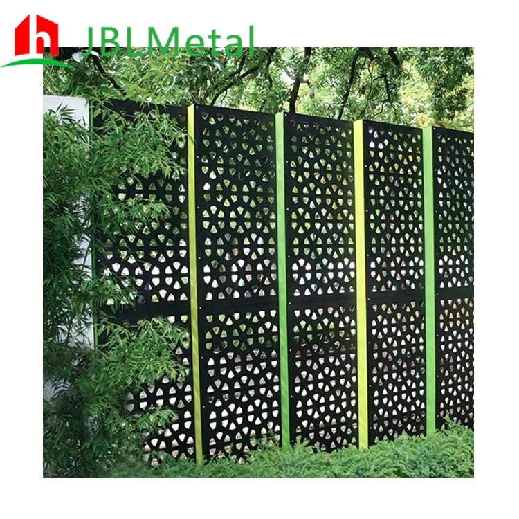 Corten Steel Ornament Screen Panel