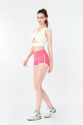 Ladies Ultra-Short Yoga Shorts