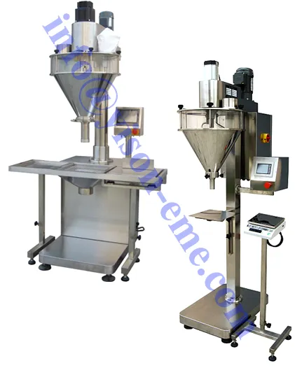 Semi-automatic Flour / Detergent powder packing machines, Auger Filler packaging machine
