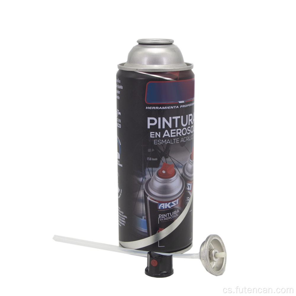 Prázdné 65mm aerosolové plechovky