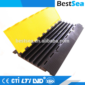 Rubber cable protector humps durable, various size cable protection tiles
