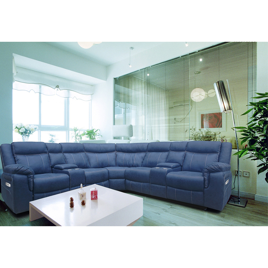 Modern Recliner Sectional European Style Power Sofa