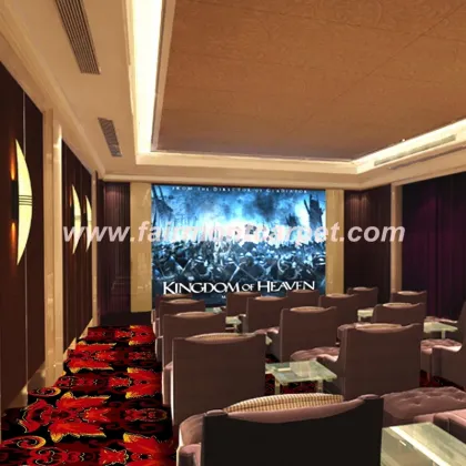 Luxury Home Theater Carpet