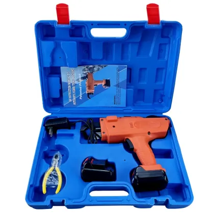 High Quality Cordless Rebar Tying Machine: Automatic Electric Rebar Tying Gun with Rechargeable Lithium Battery