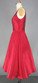 Red V Neck Prom Dresses untuk Wanita