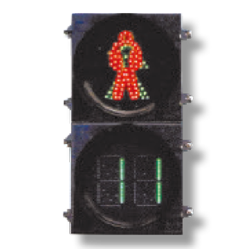 Two-color Dynamic Countdown Pedestrian Traffic Signal Light