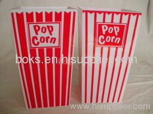 Disposable Plastic Square Popcorn Bucket 