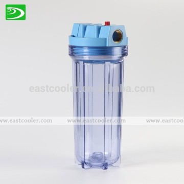 High quality FH1010-012 NINGBO Eastcooler CE certified undersink 10" Clear Water Filter Housing for home