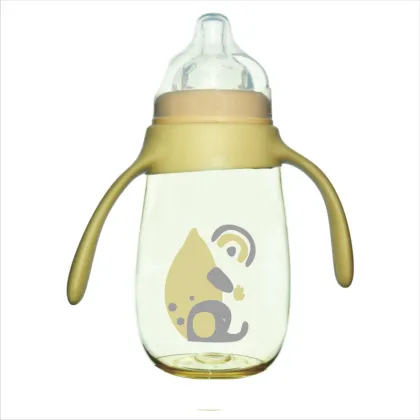 320ml large baby bottle PPSU with handle