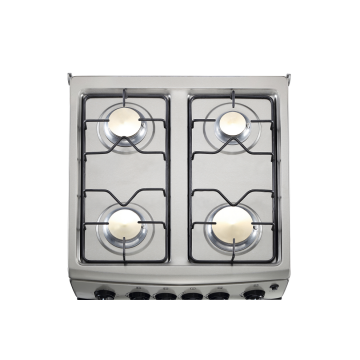 Commercial 4 Burners Gas Stove com forno de padaria