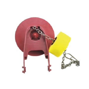 Rubber Red Flapper with Bracket for Toilet Cistern Fittings - HO109 2