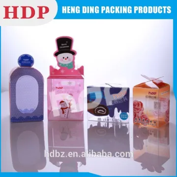 custom design clear plastic packaging box