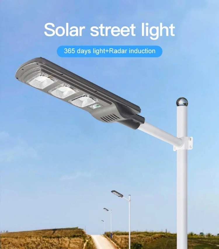 Integrated All In One Solar Light