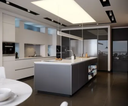 Custom high-end kitchen island