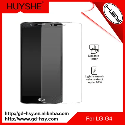 HUYSHE high definition clear tempered glass Screen Protector For lg g4 mobile phone