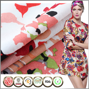 2014 nwe designer colorful SGS Certified Chiffon Satin Printing