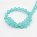 Craft Sapphire Green Jade Beads for Jewelry Making