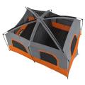 Esterno grande tenda in cabina multi camera per famiglia