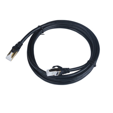 CAT7 afgeschermde Ethernet-kabel met nylon RJ45-connector