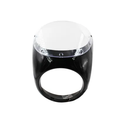 Universal Retro Motorcycle Headlight Fairing Windshield Cover