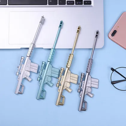 JH Shooting Game Weapon 98K Barrett Sniper Rifle Shaped Pen for Children