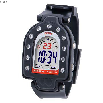 popular digital  watches with diamond