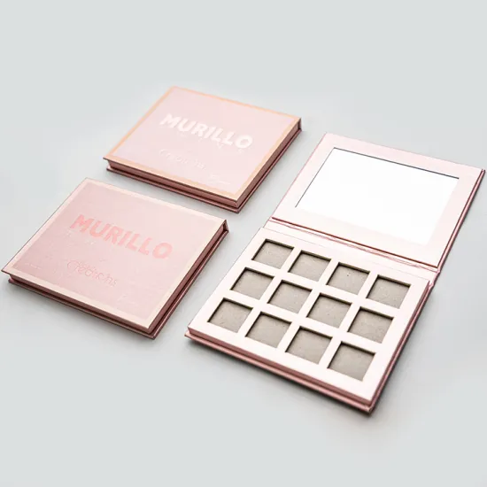 New Style Paper Packaging Empty Palette Eyeshadow Box