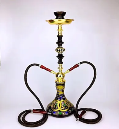 Black glass Snuff Bottle