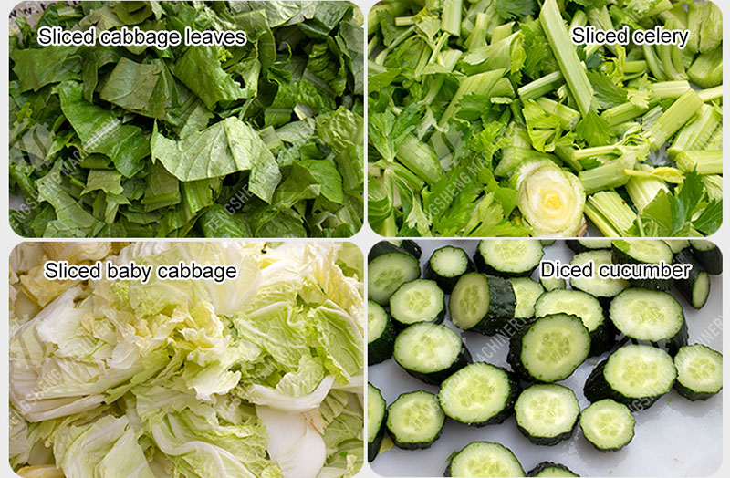 heavy duty vegetable cutting machine