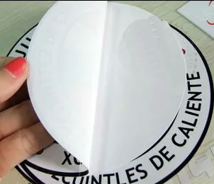 custom removable pvc sticker design for car