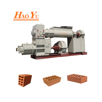 China Burnt Clay Brick Extruder: Manufacturing Hollow Bricks in a Drying Production Line Machine