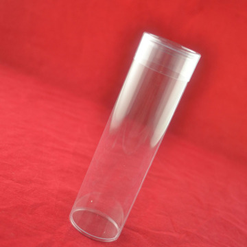Mini customized sizes plastic clear tube packaging for candy