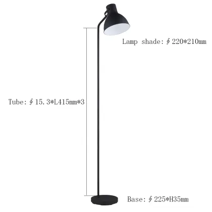Nordic Simple Floor Lamp for Living Room and Modern Art Lamp for Study