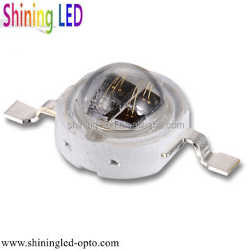 High Power IR LED: 2-Chip & 4-Chip Invisible Light Emitting Diodes 5W 1000nm-1050nm