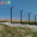 कांटेदार तार हवाई अड्डा सुरक्षा तार जेल बाड़