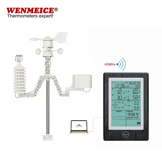 wireless digital automatic weather station meter phone APP