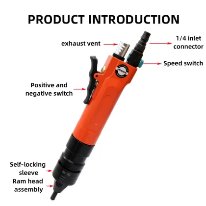 HIFESON Pneumatic Air Rivet Nut Gun Insert threaded Pull Setter Riveters Riveting Tool for M3 M4 M5 M6 M8 M10 Lengthen Riveter