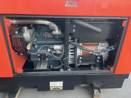 Customized Canopy Kubota 12KVA Single-Phase 220V Diesel Generator Set